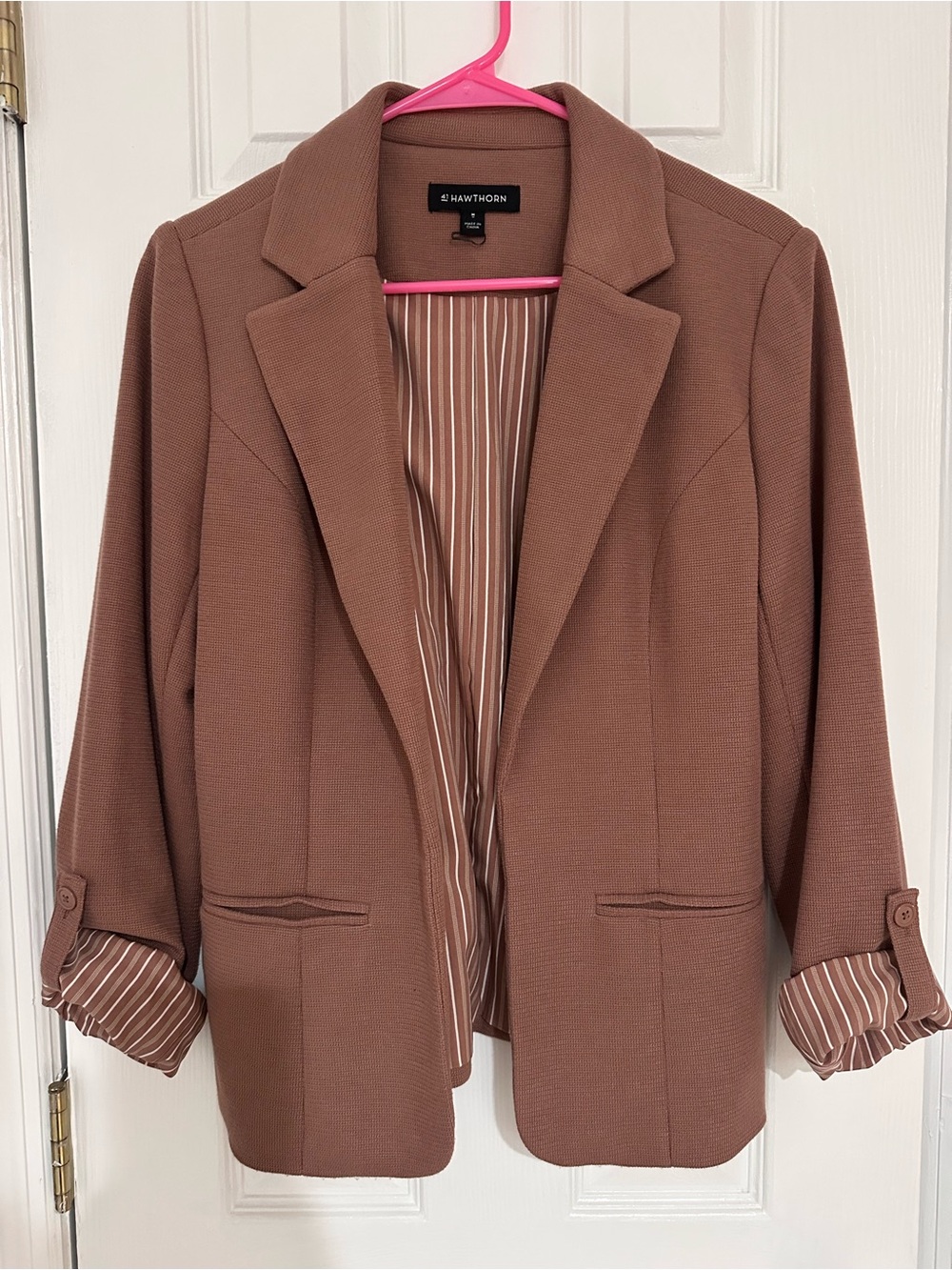 41 Hawthorn Mauve-Tone Blazer Jacket